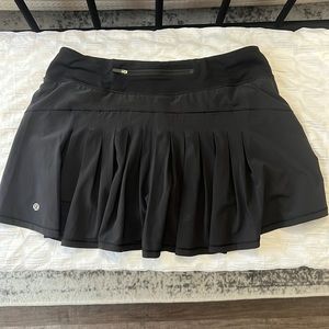 Lululemon Pleated Skirt Long Length - Black